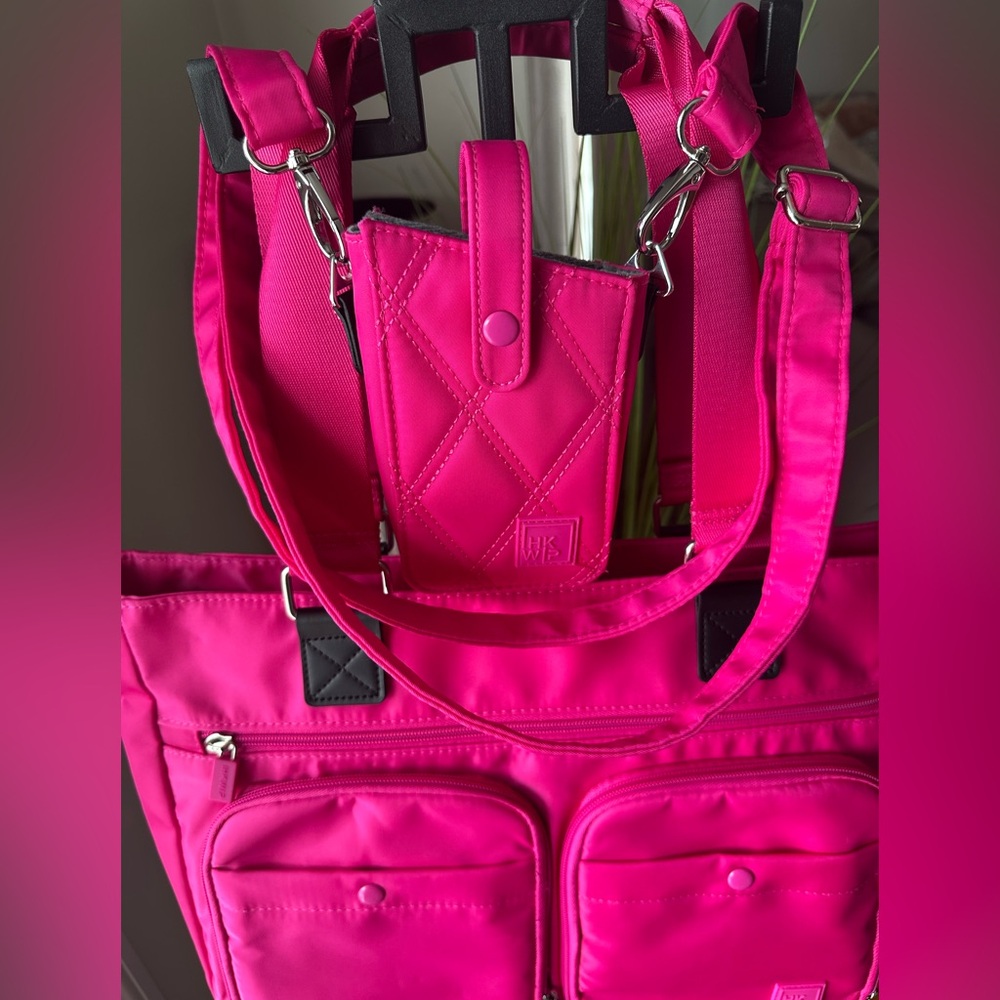 2 NWT Bags IHKWIP Cargo Catchall Tote + Call Me Later Cell Phone Crossbody - Picture 2 of 16